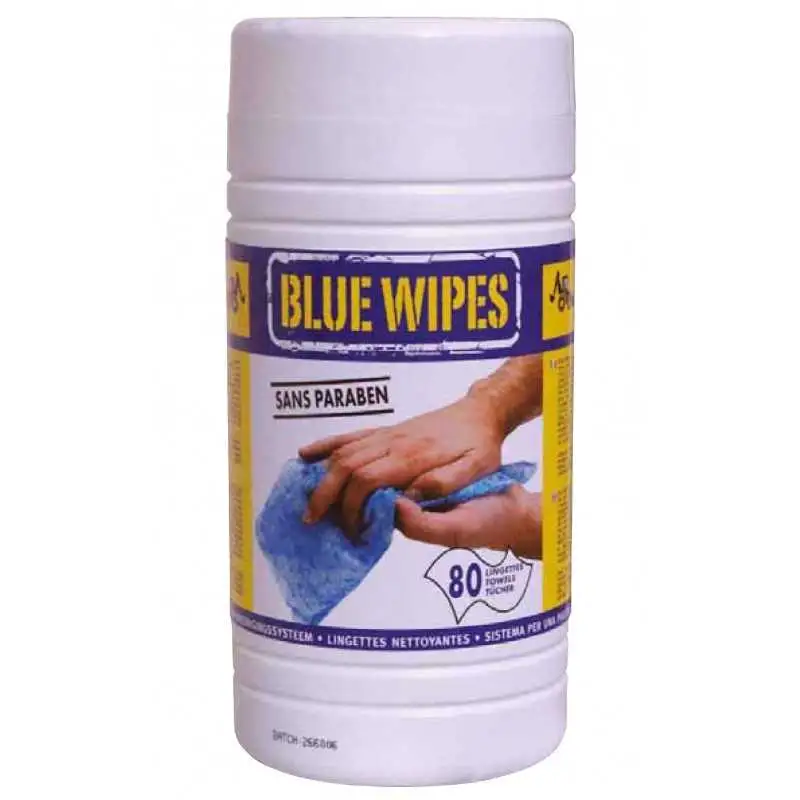 80 Lingettes Mains Multi Usages - Blue Wipes