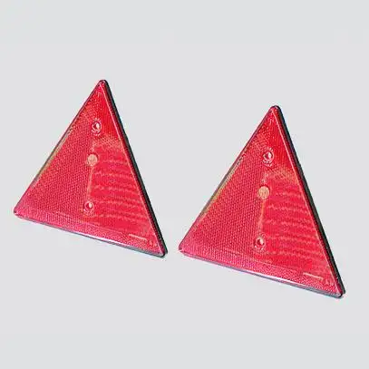 Triangles plastiques réflechissants