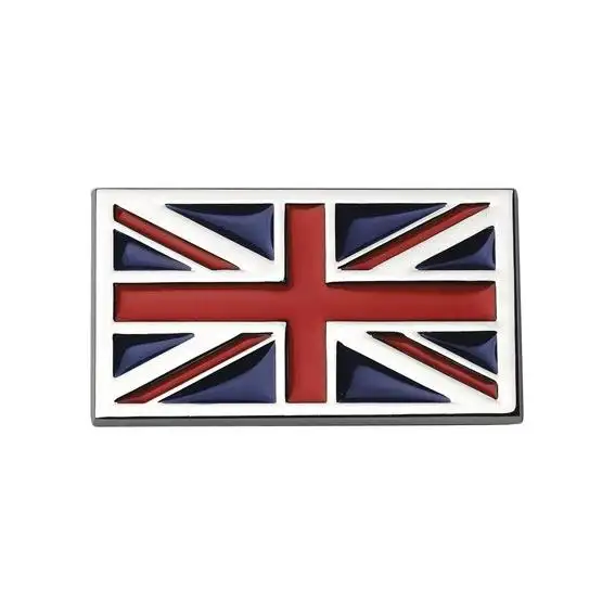 EMBLEME CHROME DRAPEAU ANGLAIS