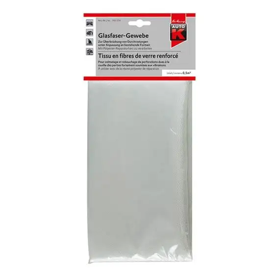TISSU EN FIBRES VERRE 0.5M² - 745314 - AUTOK