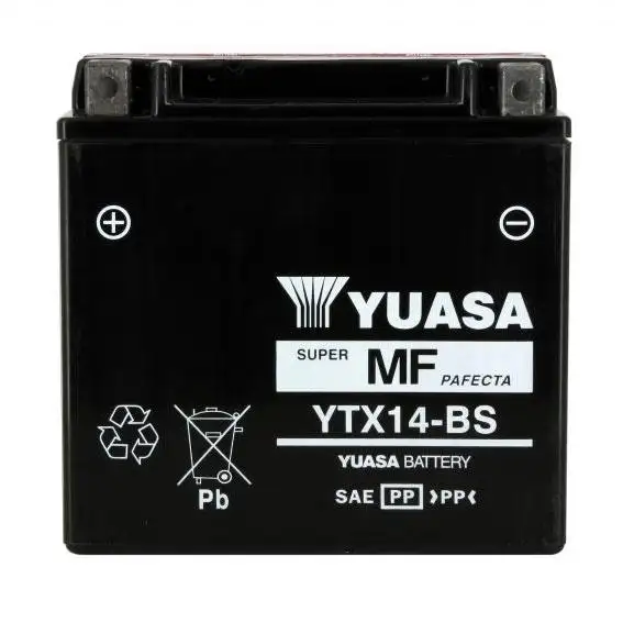 BATTERIE MOTO YTX14-BS - 812140 - YUASA