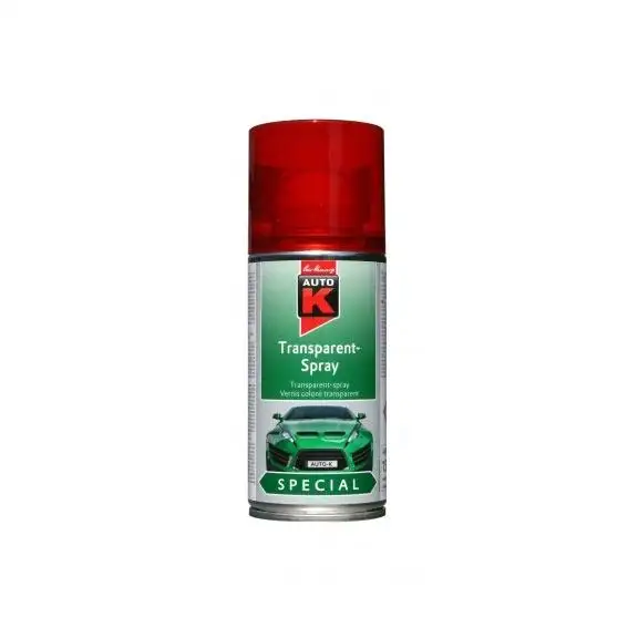 BOMBE STAND 150ML VERNIS TRANSPARENT ROUGE