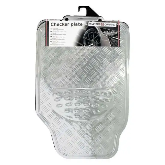 JEU DE 4 TAPIS ARGENT - APA1000 - RACESPORT