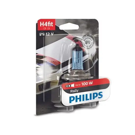 Ampoule H4 X1 RA 12V 100/90W PH PHILIPS - 12569RAB1
