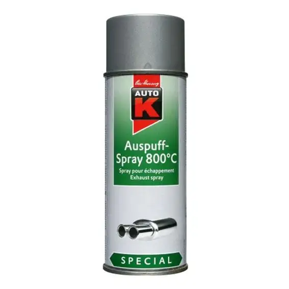 PEINTURE HAUTE TEMPERATURE 400ML ARGENT 800°C - 233098 - AUTOK