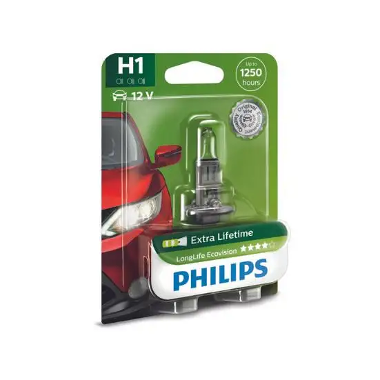 Ampoule H1 X1 LLECO 12V 55W PH PHILIPS - 12258LLECOB1