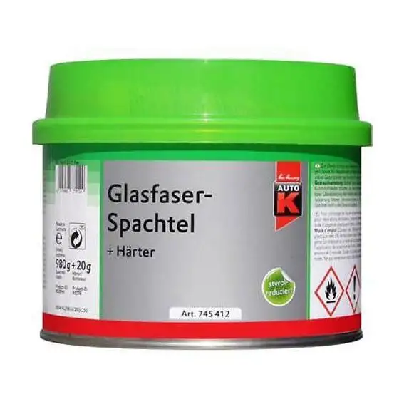 MASTIC FIBRES VERRE 250G - 745410 - AUTOK