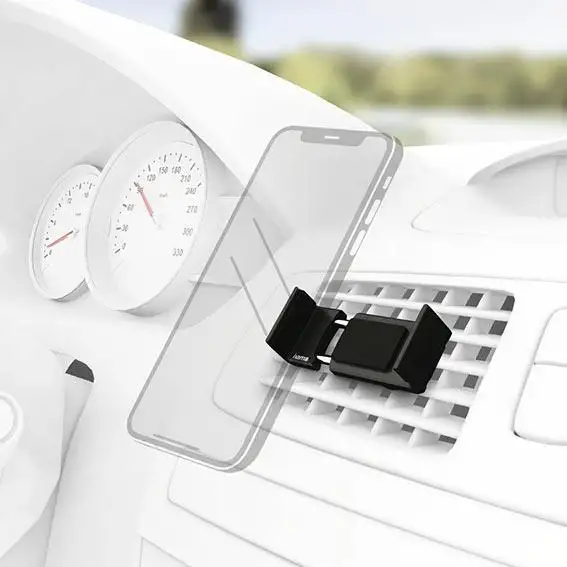 SUPPORT VOITURE SMARTPHONE 6 A 8CM NOIR