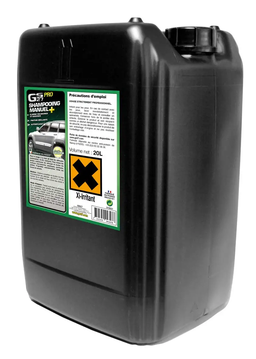 GS27 - Shampooing Manuel Formule + Pro – 20L - PR340191
