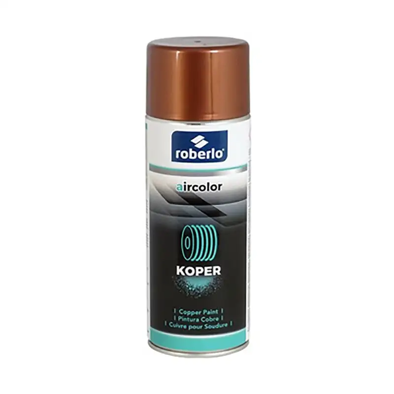 Peinture composée de pigment en cuivre ROBERLO aircolor cobre 400ml