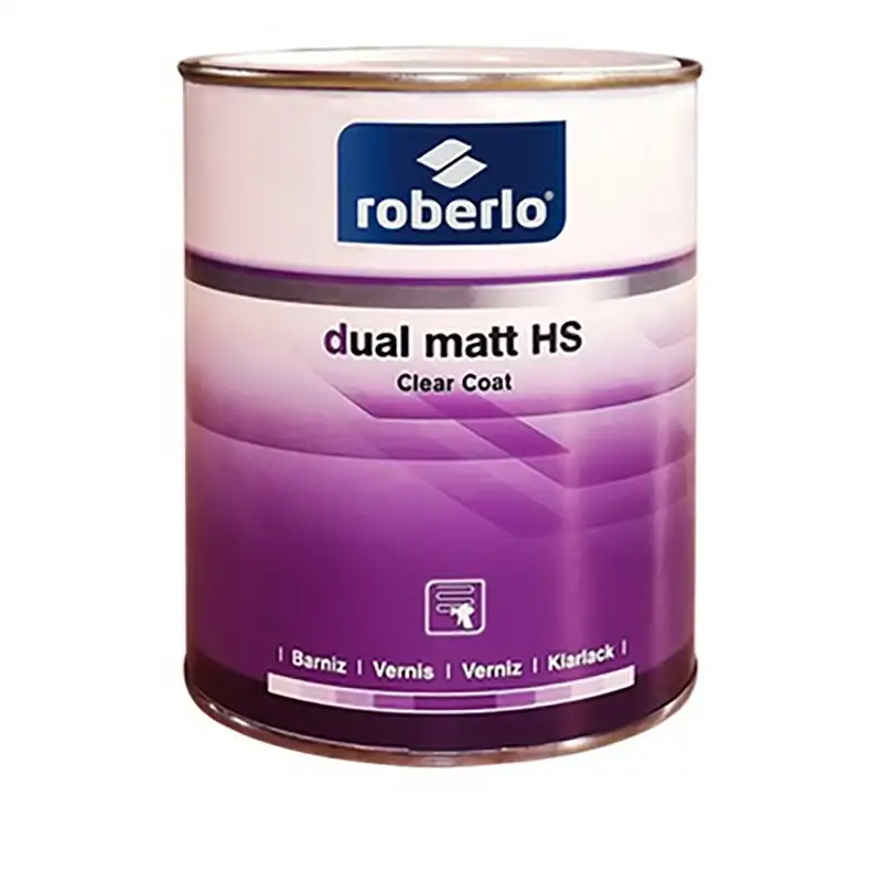 Vernis blanc translucide mat 2K ROBERLO dual matt 1l