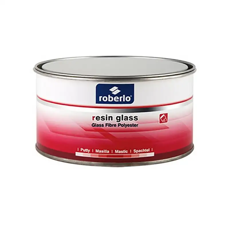 Mastic polyester renforcé en fibre de verre ROBERLO resin glass 1.5kg