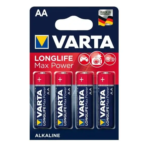 PILES MAX TECH LR6 AA X4 - 4706110404 - VARTA