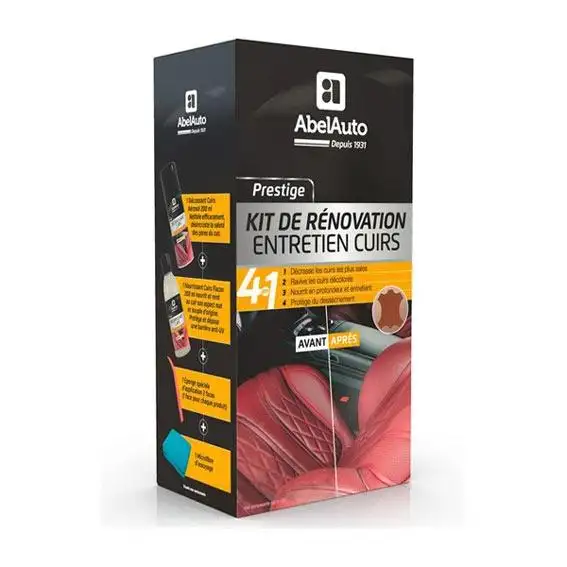 Kit renovation entretien cuir