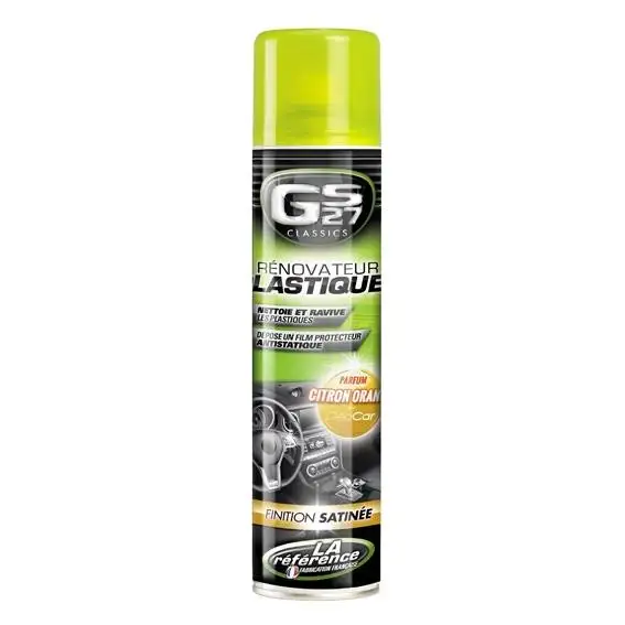 Rénovateur plastiques satinés citron-orange GS27