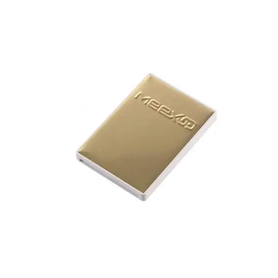 PORTE-CARTES BLINDE 4 CARTES OR