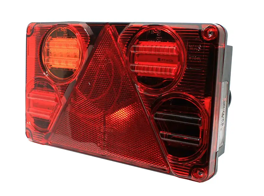 WAS 393 FEU ARRIèRE LED GAUCHE 12/24V AVEC CONNECTEUR 5 BROCHES