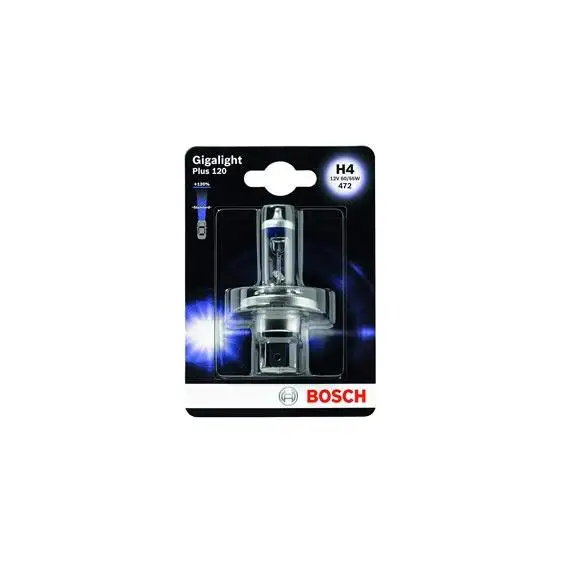 Ampoule H4 X1 12V55W +120 BOSCH
