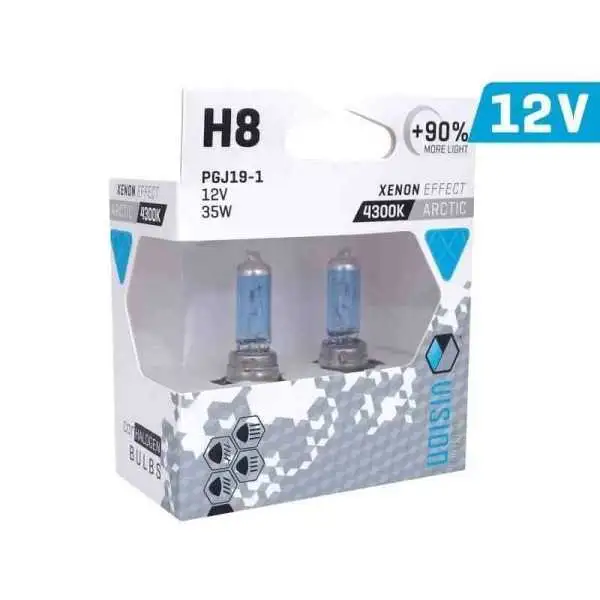 Ampoules VISION blanc arctique H8 12V 35W PGJ19-1 U E4   90 , 2 pcs.