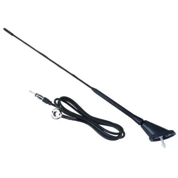 Antenne radio, inclinaison 52°, mât 40 cm
