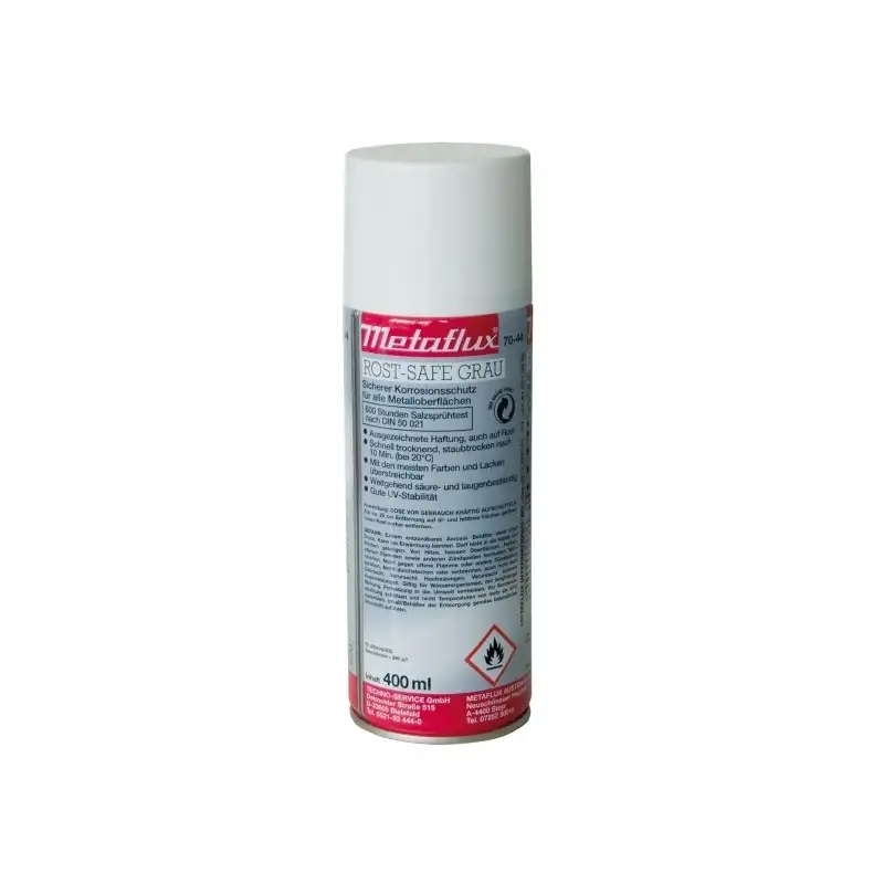 Apprêt anti-rouille gris 400ml - METAFLUX