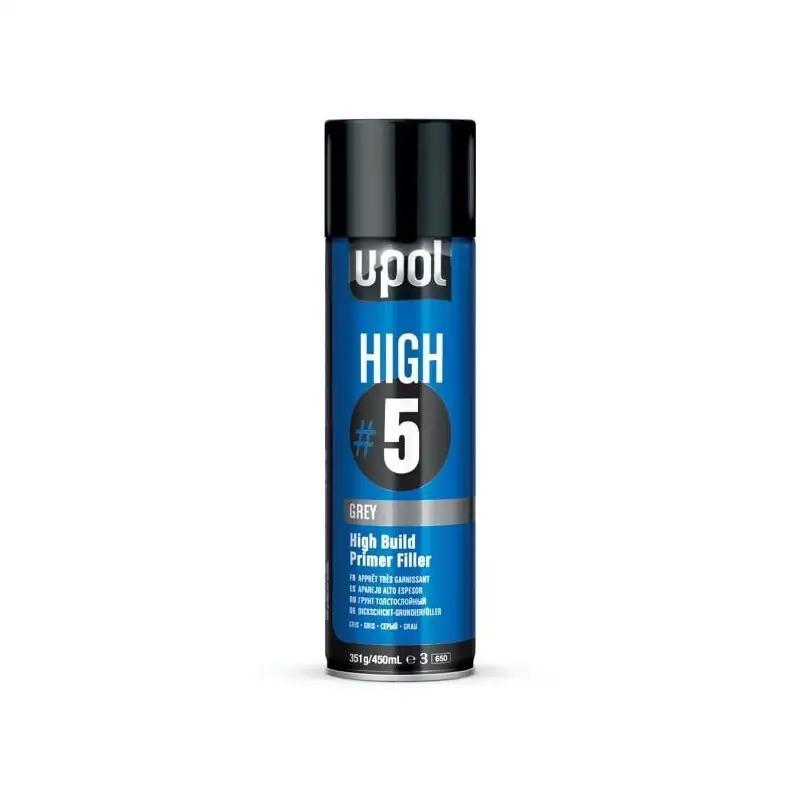 Apprêt garnissant 1K gris en bombe 450ml - UPOL