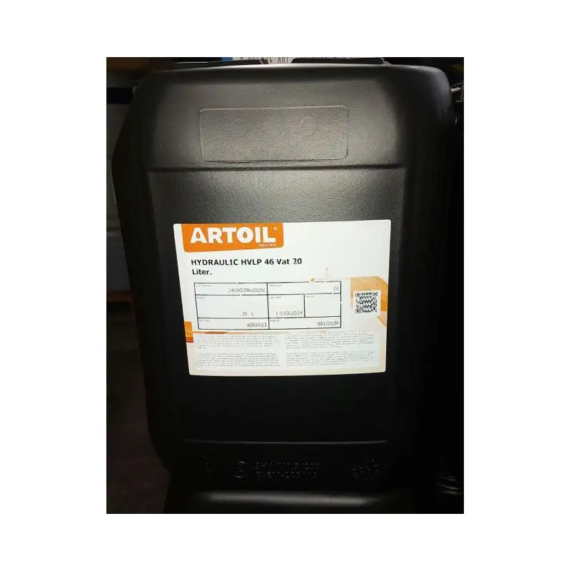 HUILE HYDRAULIQUE ARTOIL HVLP 46 TRANSLUCIDE