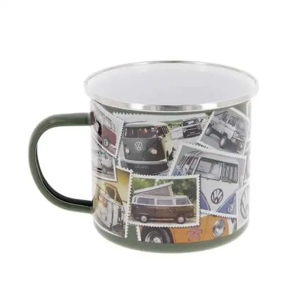 TASSE ÉMAILLÉE VW BUS 500ml - TAMPONS
