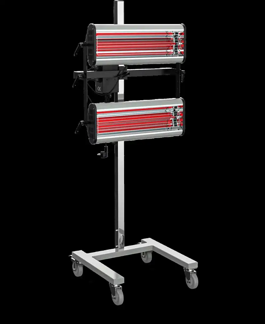 SèCHE-PEINTURE INFRAROUGE B-TEC IR-X2 AVEC 2 CASSETTES ET PUISSANCE DE 2040 WATTS