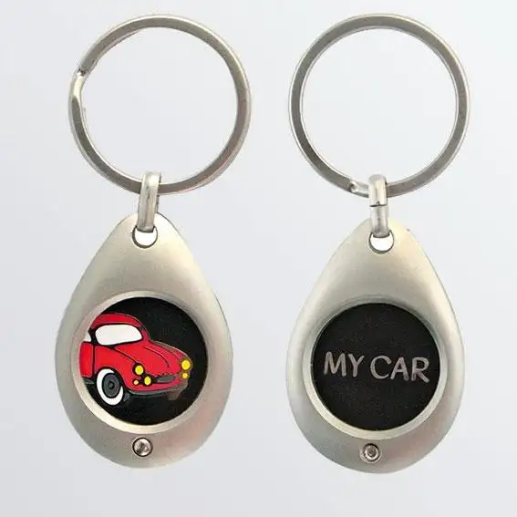 PORTE CLEFS JETON AUTO RETRO - ZIG13AR 4 - ZIGOH