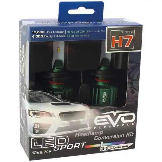 Kit de conversion sport led h7 6000k - EVO