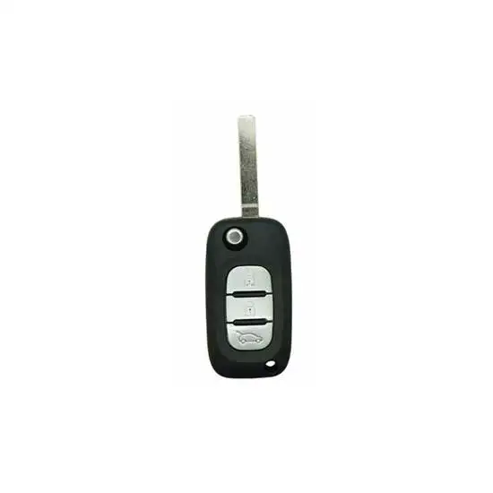 COQUE RENAULT 3 BOUTONS LAME FRAISEE