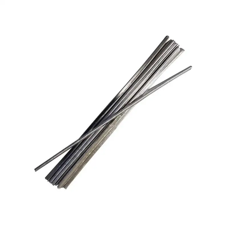 Baguettes d'étain triangulaires par 3