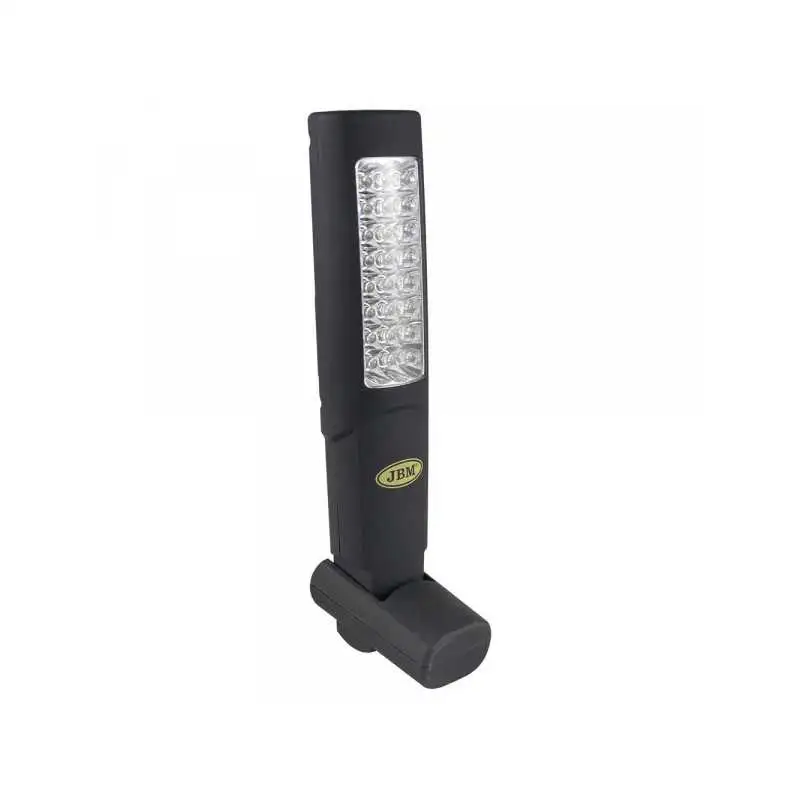 BALADEUSE ATELIER 24+6 LEDS AVEC BATTERIE RECHARGABLE/DOUBLE AIMANT ARRIERE ET BASE AIMANTÉE