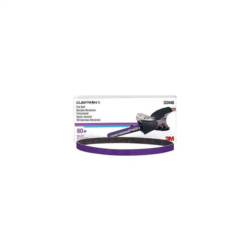 Bande abrasive 12,7 x 457,2 - P80 - 3M Cubitron II