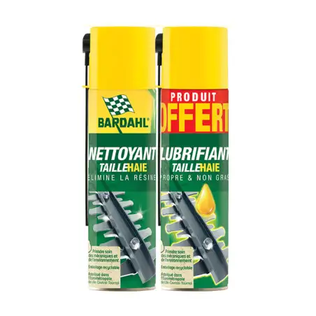 Bardahl Nettoyant Résine et Lubrifiant Taille-haie