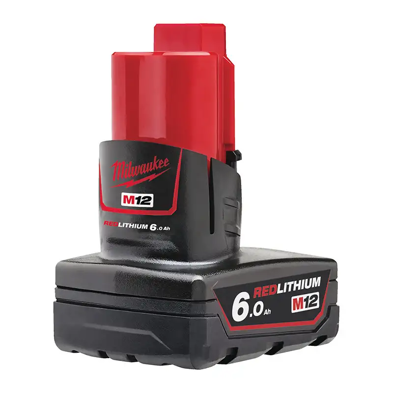 Batterie Li-ion M12 B6 - 6.0AH - MILWAUKEE