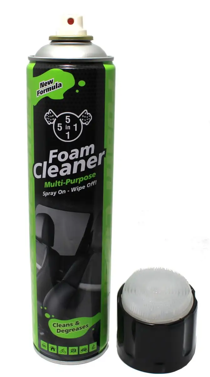 5IN1 MOUSSE NETTOYANTE MULTI-USAGES 650ML POUR UN NETTOYAGE EN PROFONDEUR