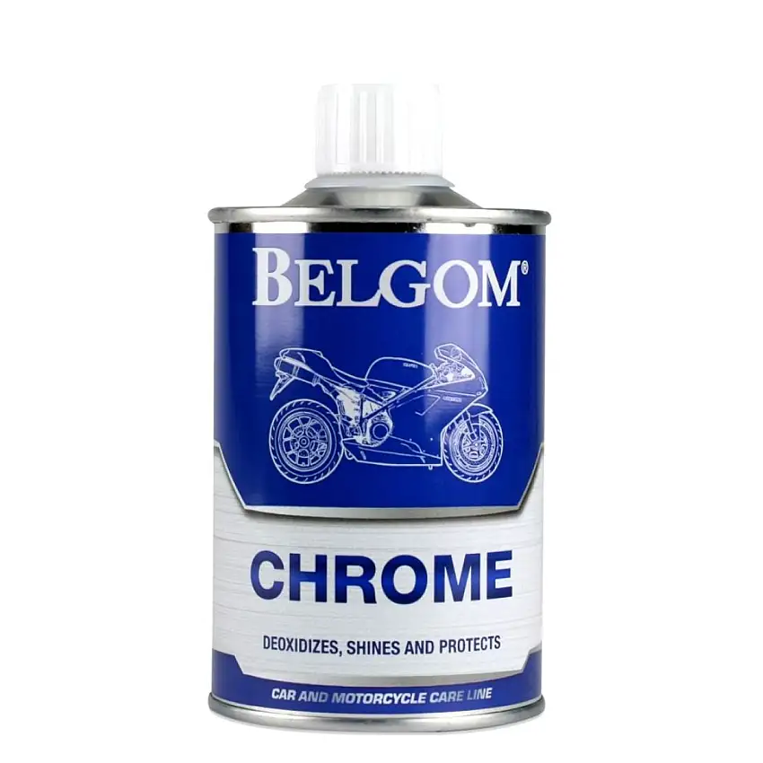 BELGOM POLISH CHROME 250ML - BRILLANCE ET PROTECTION POUR LE CHROME