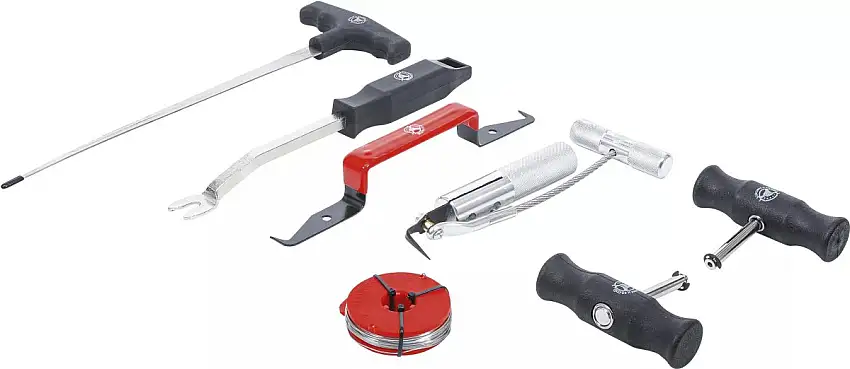 BGS TECHNIC 60300 KIT DE DéMONTAGE PARE-BRISE POUR VITRES DE VOITURE COLLéES