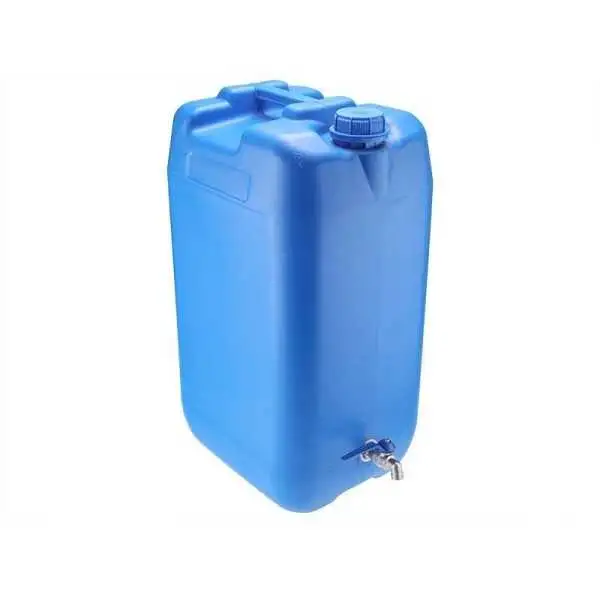 Bidon d'eau 30L avec valve en métal