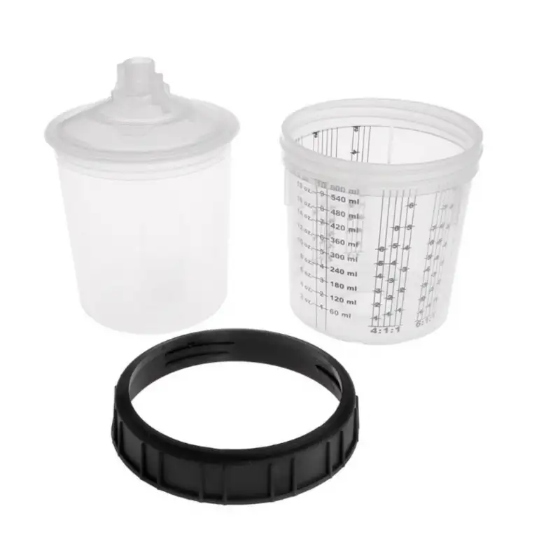 Boîte de PPS 125µ - 650ml - 50 poches jetables et couvercles + 1 Gobelet rigide