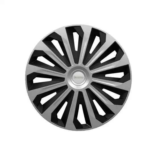 4 enjoliveurs MICHELIN NVS04 16 pouces Noir/Argent