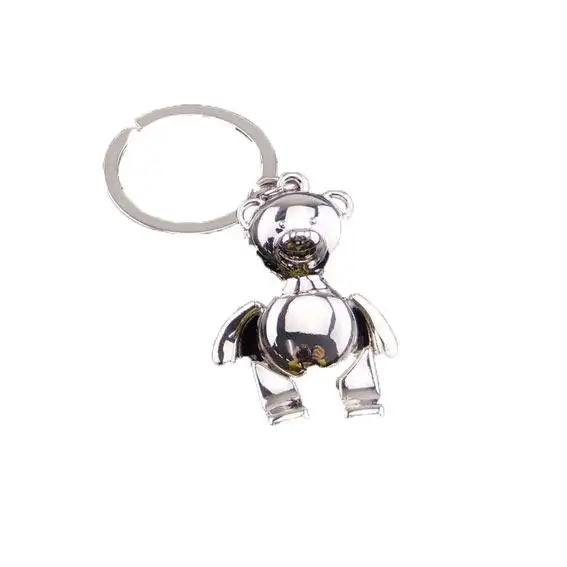 PORTE CLES METAL OURS