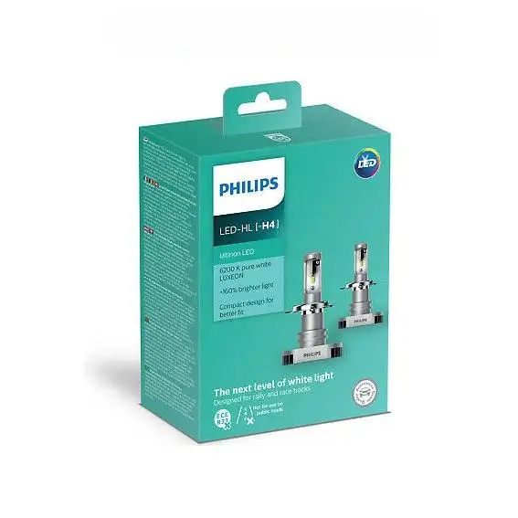 Ampoule LED H4 ULTINON X2 PHILIPS - 11342ULWX2