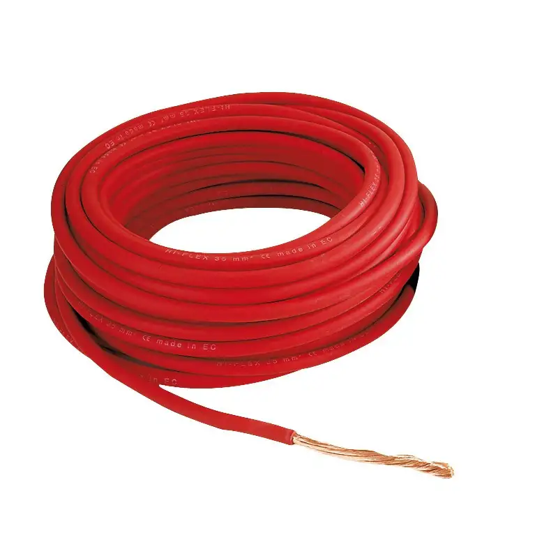 Câble 16 mm² - Rouge - 25 Mètres - fils - remorque