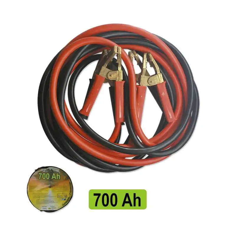 Cable de demarrage 70mmx2 5 metres avec pinces en laiton