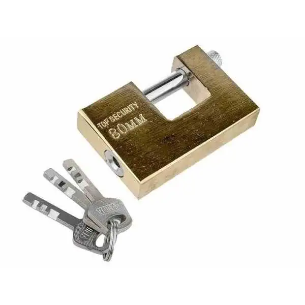 Cadenas à broche en laiton, 80 mm
