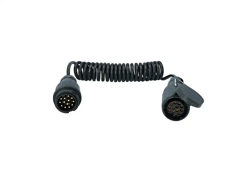 CâBLE RALLONGE SPIRALé REMORQUE CARPOINT 13 BROCHES 3 MèTRES