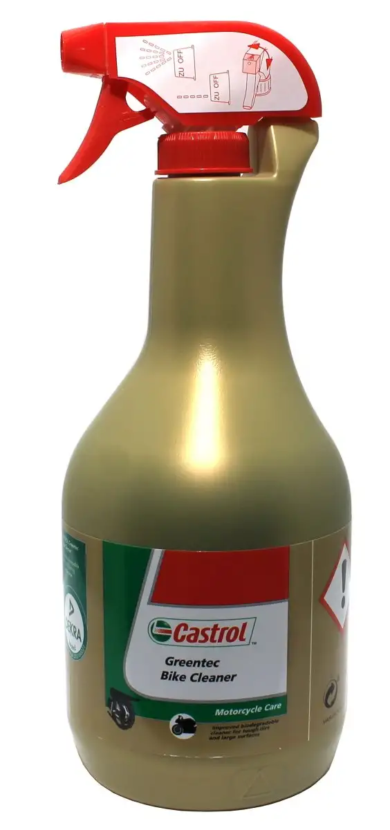 CASTROL GREENTEC BIKE CLEANER 1L NETTOYANT PUISSANT POUR MOTO